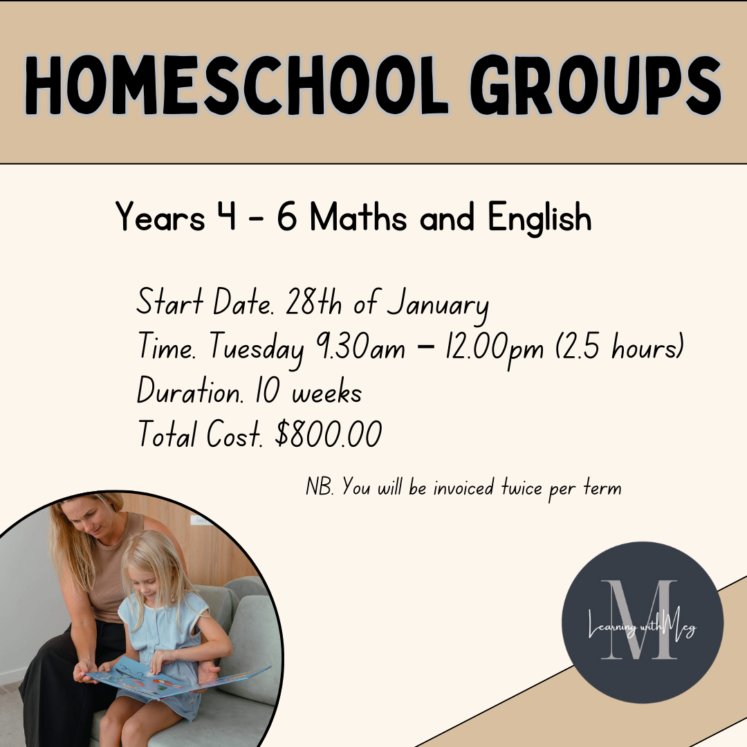 Years 4 - 6 MATHS AND ENGLISH GROUPS