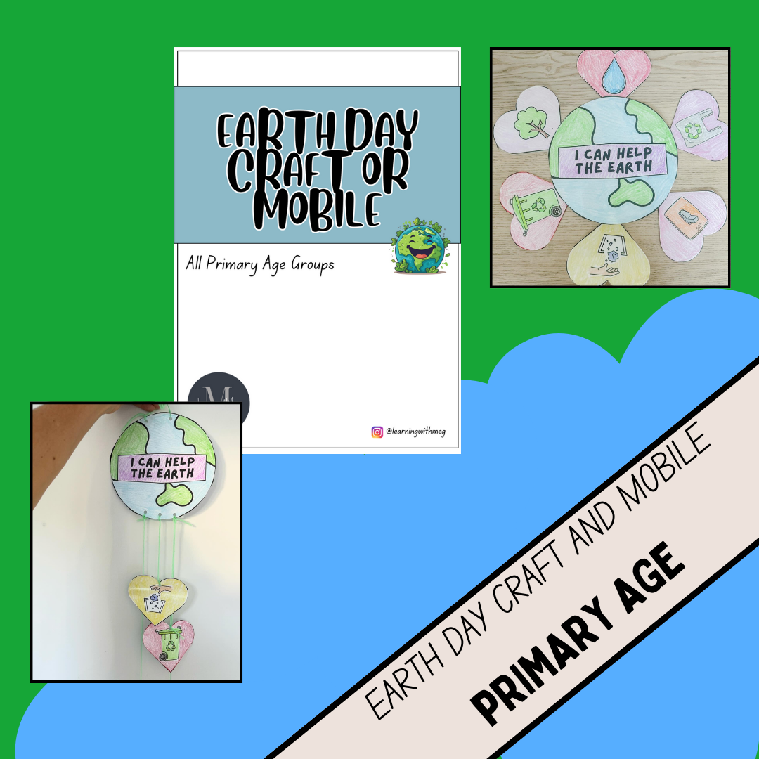 Earth Day Freebie Craft - All Primary Years