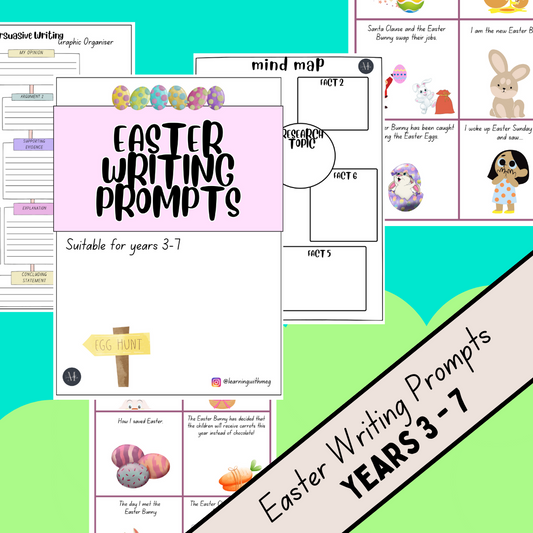 Easter Writing Prompts: Years 3 - 6