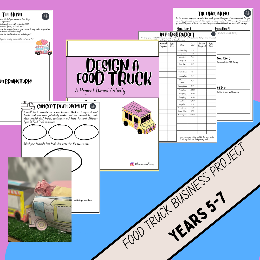 Food Truck Business Project - Years 5 - 7
