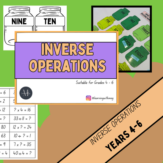 Inverse Operations - Years 4 - 6