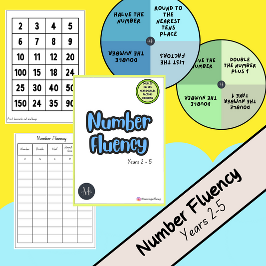 Number Fluency. Years 2 - 5