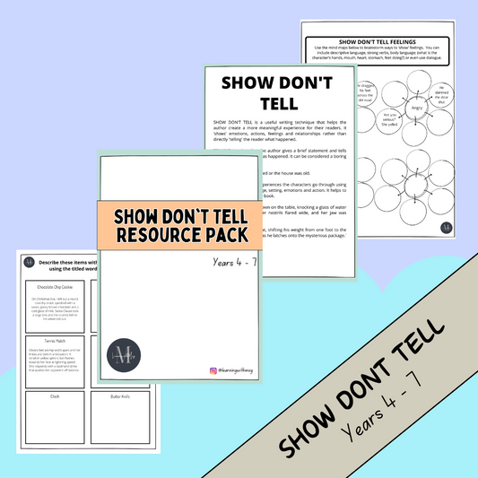 Show Don't Tell Resource Pack for