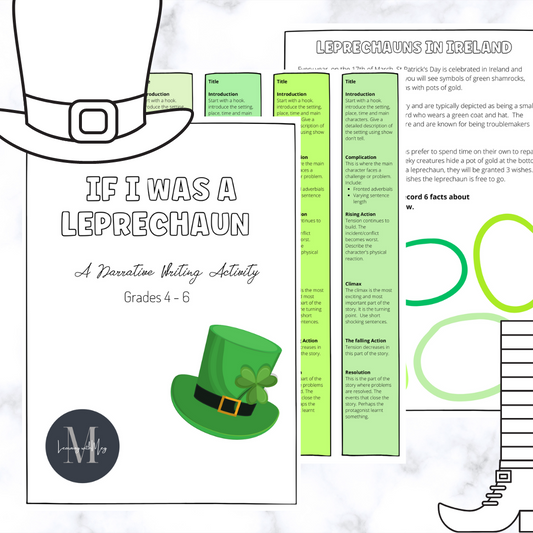 If I was a Leprechaun - Narrative Writing - Grades 4 - 7