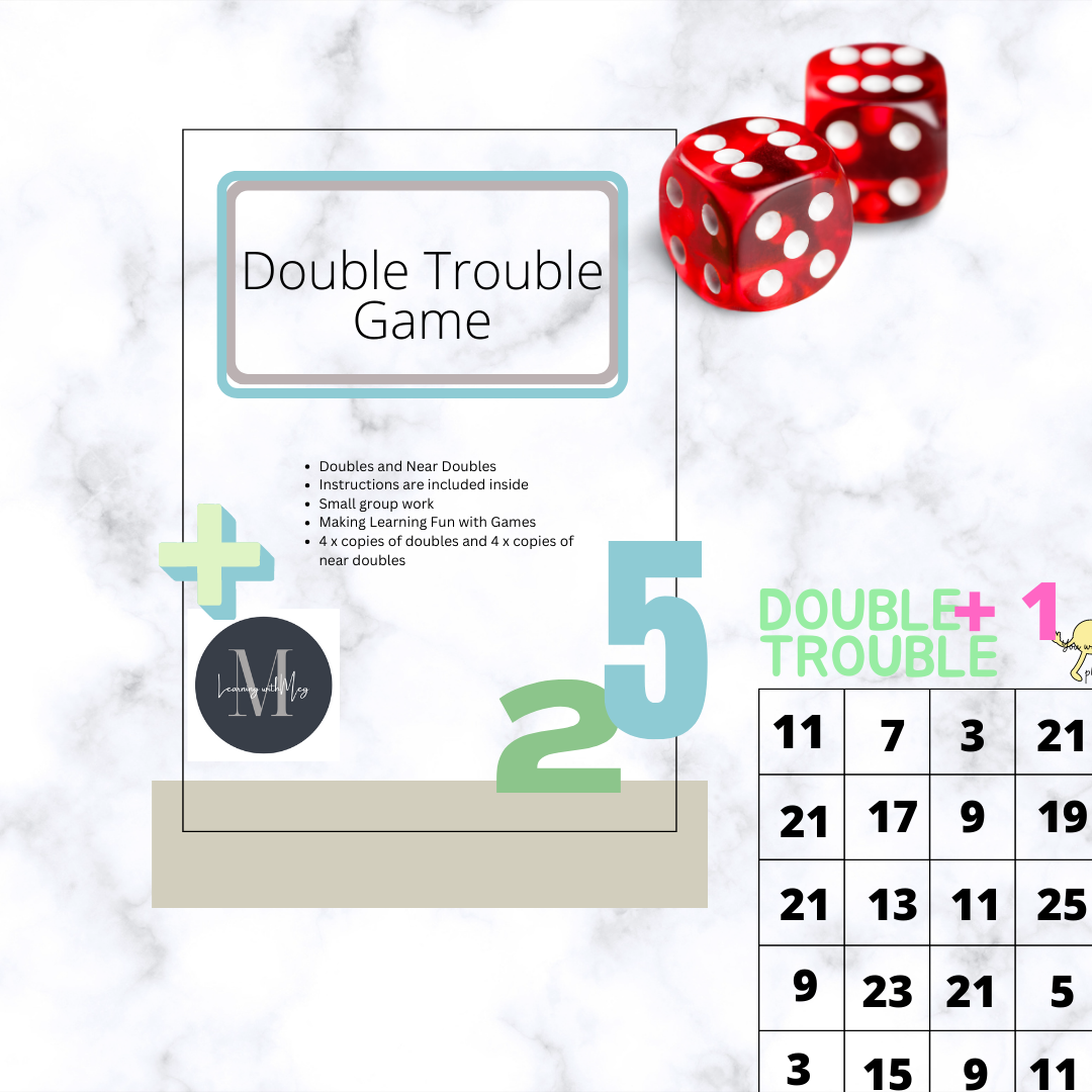 Double Trouble Game. Primary Level